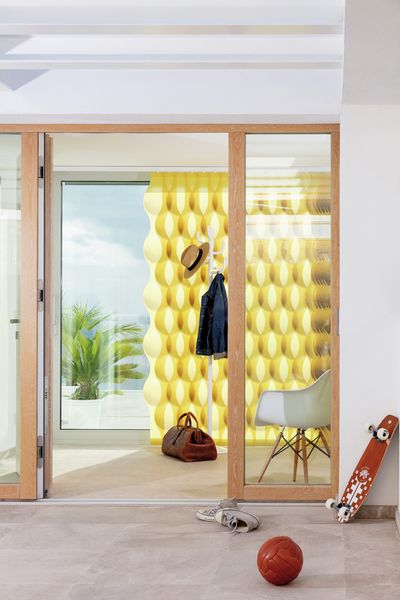 Sistemas de bandas verticales, SG 2960, Multi Visio, Casa Violi, Mallorca, Spain, Vertical Waves