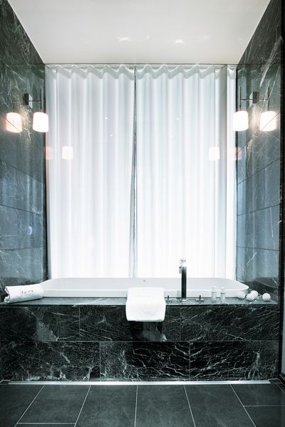 Sistemas de rieles, Customer Fabrics, Room shot "Hotel Park Weggis", Switzerland, Recess